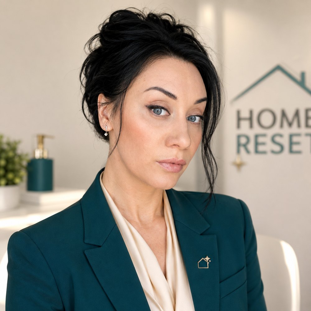 Anna Pastukh, founder of Home Reset Cleaning